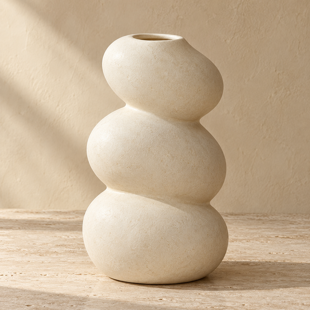 CAIRN — Stacked Pebble Vase