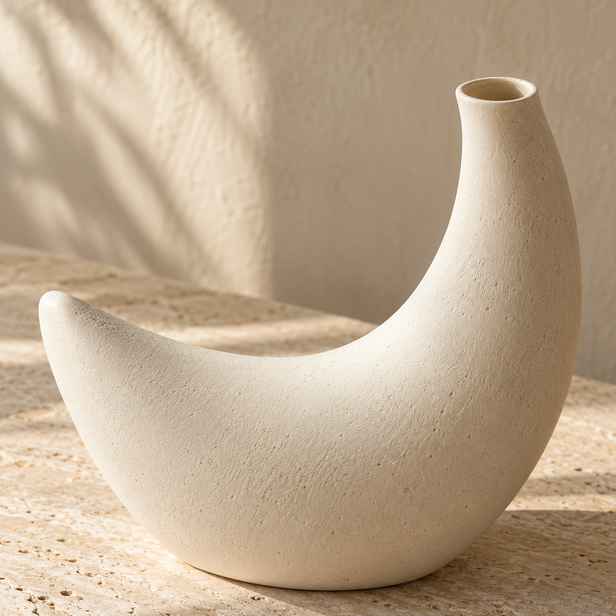 CRESCENT — Curved Moon Vase