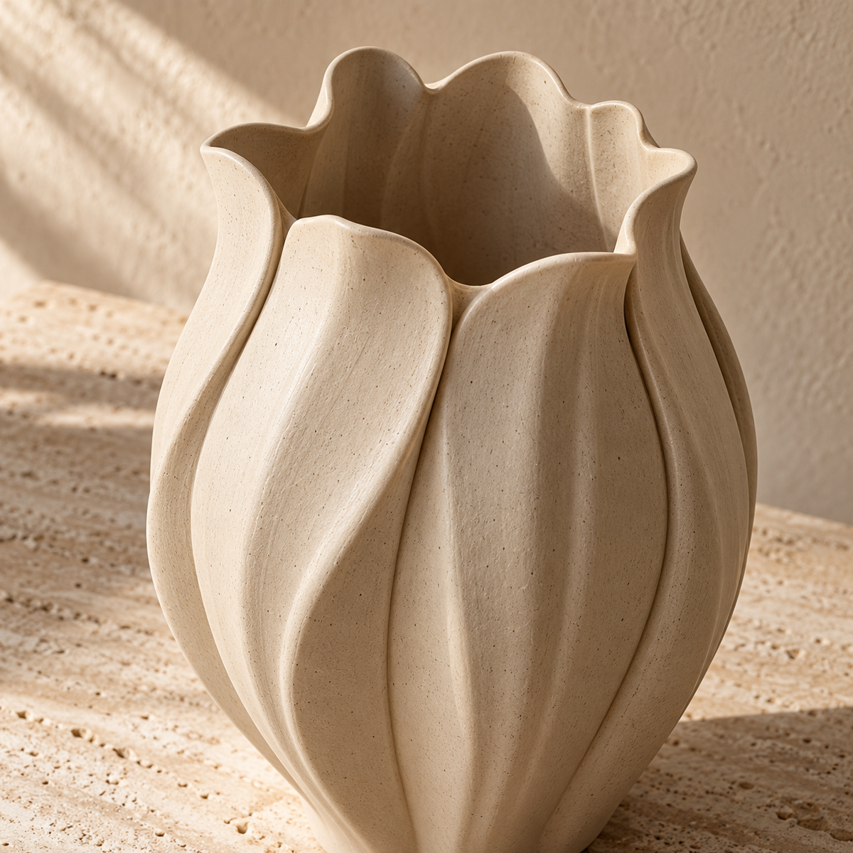 FLEUR — Pleated Petal Vase