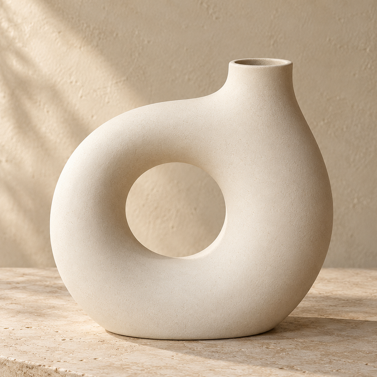 LUNA — Sculptural Ring Vase