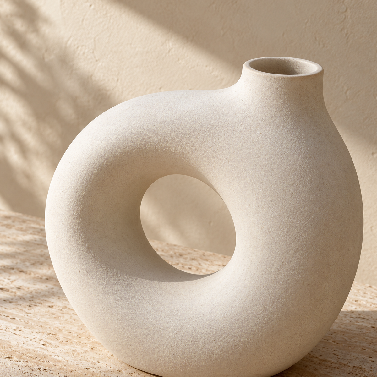 LUNA — Sculptural Ring Vase
